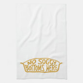 Geen keukenhanddoekjes met soggy - Tan Theedoek (Verticaal)