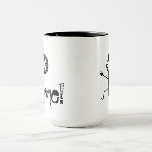 Geen keuze! (mok 2 van 4) mok (Midden)