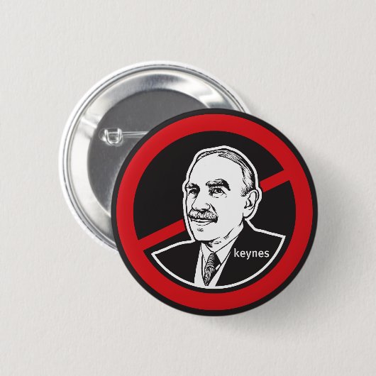 Geen Keynes Button (Voorkant /achterkant)