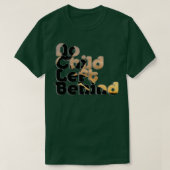 Geen kind achtergelaten t-shirt (Design voorkant)