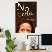 geen kind, poster (Thuiskantoor)