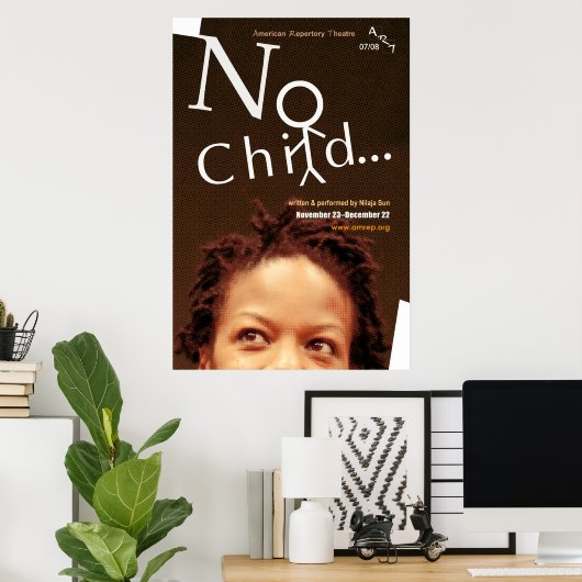 geen kind, poster (Thuiskantoor)