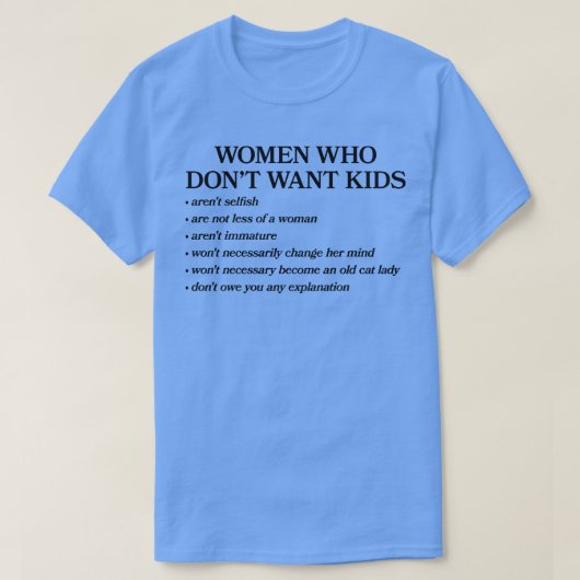 Geen Kinder 1 T-shirt (Design voorkant)