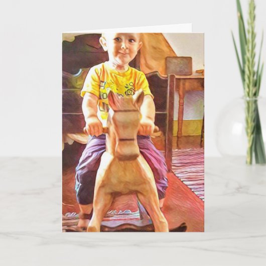 Geen Kinder Gelukkige Kaart van het Jubileum (Voorkant)