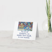 Geen Kindness - Compassion Quote Kaart (Voorkant)