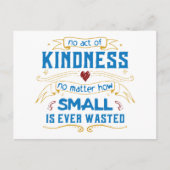 Geen Kindness-wet Briefkaart (Voorkant)