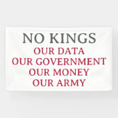 GEEN KINGS CUSTOM PROTEST SPANDOEK (Horizontaal)