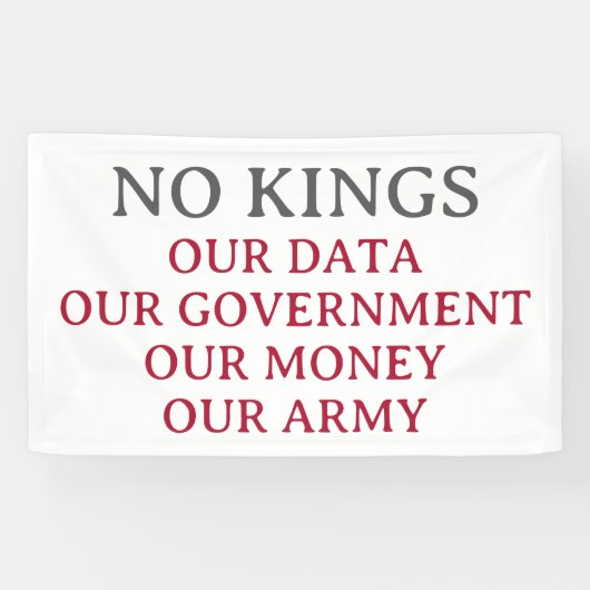 GEEN KINGS CUSTOM PROTEST SPANDOEK (Horizontaal)