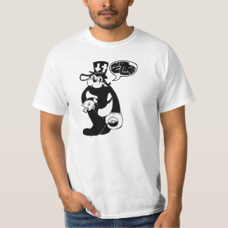 Geen klasse (wit) t-shirt