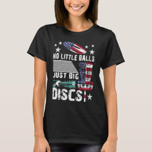 Geen kleine ballen alleen maar grote dissen, humor t-shirt