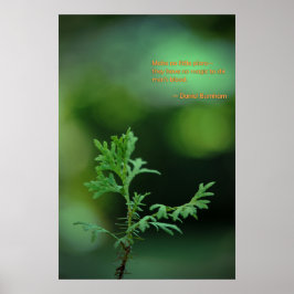 Geen kleine plannen poster