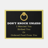 Geen klep van deur deurmat (Voorkant)