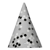 Geen kleur Stippen partij Pet Feesthoedjes (Rechts)