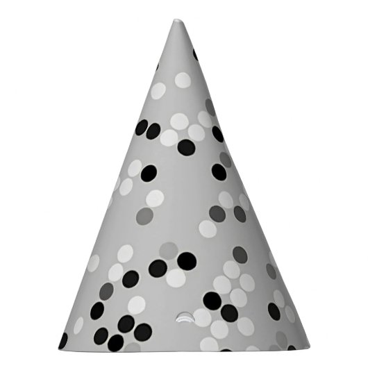 Geen kleur Stippen partij Pet Feesthoedjes (Rechts)