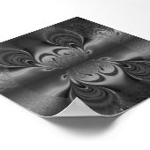 Geen kleurencanvas afdrukken poster (Hoek)