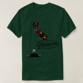 Geen klimaatverandering t-shirt (Design voorkant)
