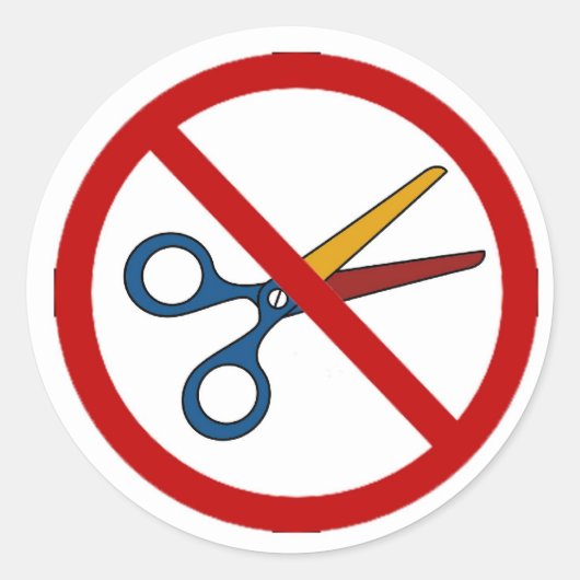 Geen knipsels @ KU Stickers (Voorkant)