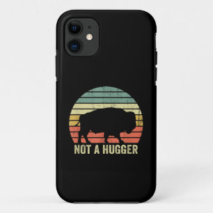 Geen Knuffelaar Grappige Yellowstone Bizon Intro Case-Mate iPhone Case