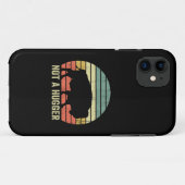 Geen Knuffelaar Grappige Yellowstone Bizon Intro Case-Mate iPhone Case (Achterkant (horizontaal))