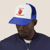 Geen knuffelaar trucker pet (In situ)