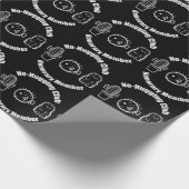 Geen knuffelclub cadeaupapier (Hoek)