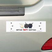 Geen knul maar Scotties Bumpersticker (Op auto)