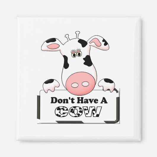 Geen Koe Magneet (Voorkant)