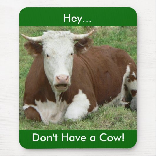 Geen Koe Muismat (Voorkant)