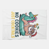 Geen koekjes alleen maar met kerst van de kerststa theedoek (Horizontaal)