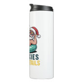 Geen koekjes alleen maar met kerst van de kerststa thermosbeker (Geroteerd rechts)