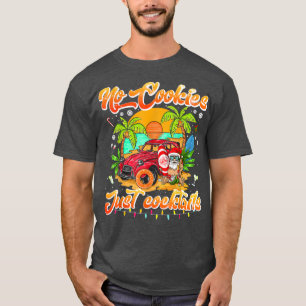 Geen koekjes die alleen maar kerst in de kerstman t-shirt