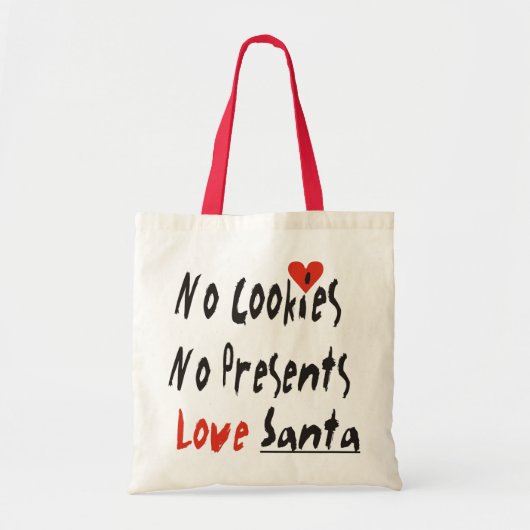 Geen koekjes, geen Cadeaus Tote Bag (Voorkant)