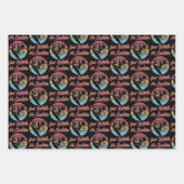 Geen koekjes gewoon Cocktails  Retro Surfer Inpakpapier Vel (Voorkant 2)