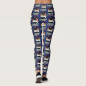 Geen koekjes gewoon Cocktails Retro Surfer Leggings (Achterkant)