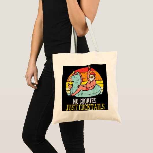 Geen koekjes met kerst op kerstmis in jul tote bag (Voorkant (product))