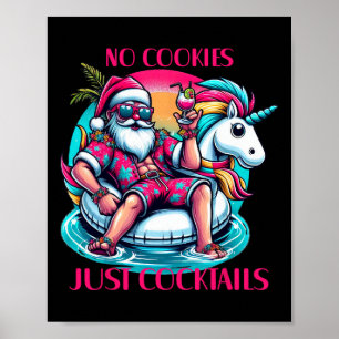 Geen koekjes zijn gewoon grappige kerst in juli zo poster