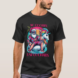 Geen koekjes zijn gewoon grappige kerst in juli zo t-shirt