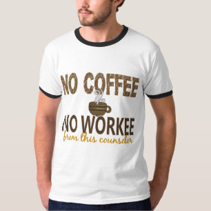 Geen Koffie-adviseur T-shirt
