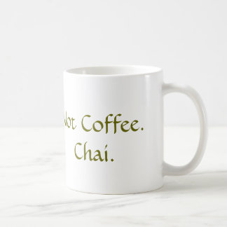 Geen koffie: Chai Koffiemok