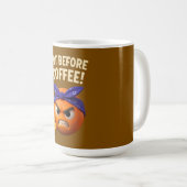 Geen koffie ervoor koffiemok (Voorkant rechts)