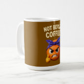Geen koffie ervoor koffiemok (Voorkant links)