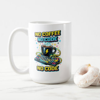 Geen Koffie Geen Code Koffiemok