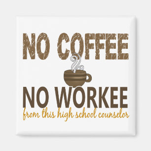 Geen Koffie Geen hoogleraar Magneet