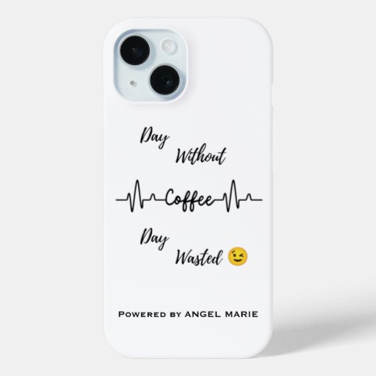 "Geen koffie, geen leven" iPhone / iPad-hoesje Case-Mate iPhone Case (Achterkant)