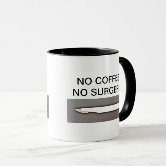 GEEN KOFFIE GEEN OOGST MOK (Voorkant rechts)