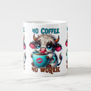 Geen Koffie Geen Werk  Grote Koffiekop
