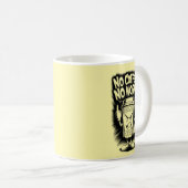 Geen koffie, geen werk mokken (Voorkant rechts)