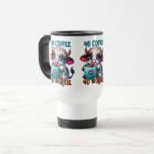 Geen Koffie Geen Werk Reisbeker (Voorkant links)