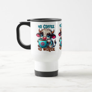 Geen Koffie Geen Werk Reisbeker