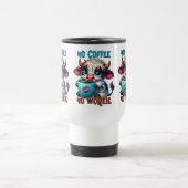 Geen Koffie Geen Werk Reisbeker (Center)